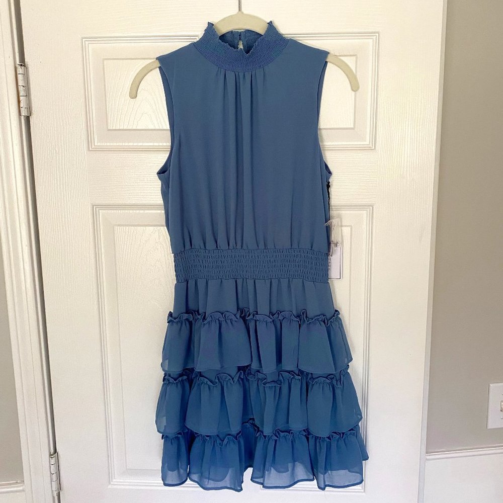 COPY - 1.State - Size S - Sleeveless Dress with Ruffle Tiered Skirt